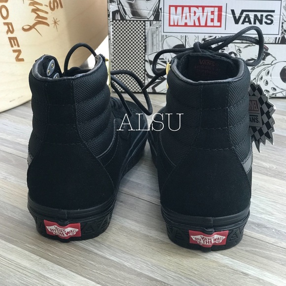 NWT VANS MARVEL Black Panther 🐆W AUTHENTIC - Picture 5 of 8